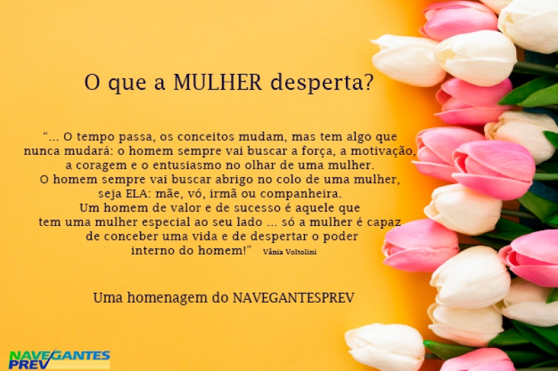 Dia Internacional da Mulher!