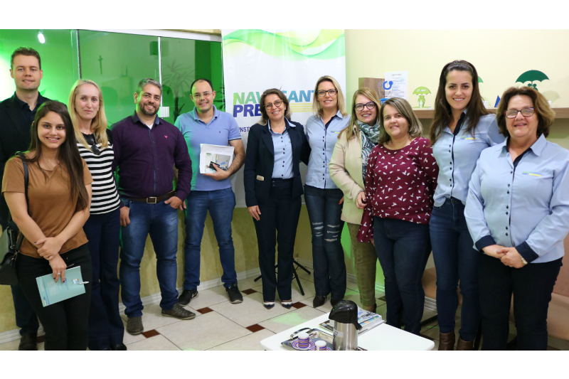NAVEGANTESPREV recebe visita do IPREM