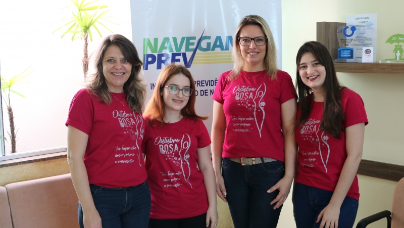 NAVEGANTESPREV adere ao Outubro Rosa
