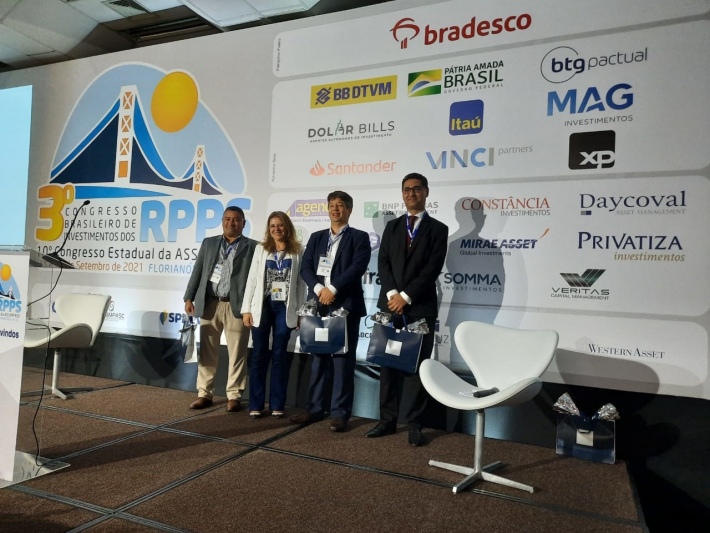 NAVEGANTESPREV marca presença no Congresso de Investimentos da ABIPEM