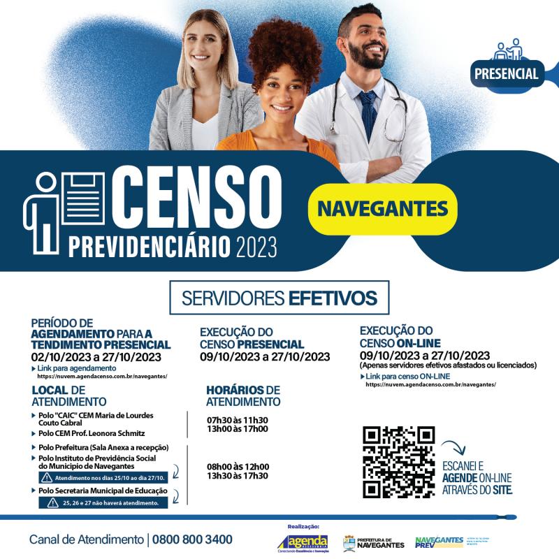 CENSO PREVIDENCIÁRIO 2023