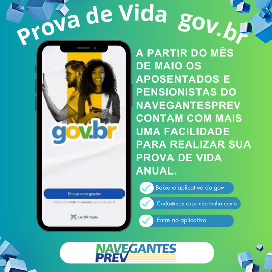 PROVA DE VIDA PELO GOV.BR