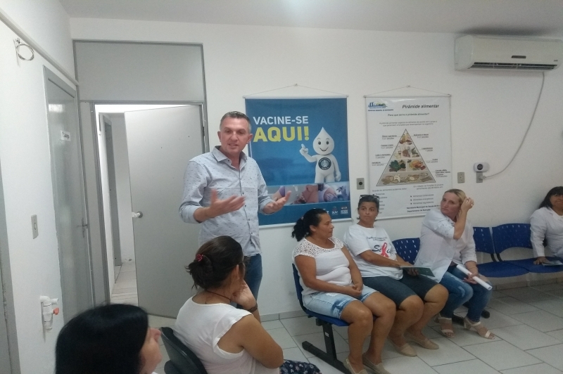 NAVEGANTESPREV realiza “Bate-papo” com a previdência na Unidade Básica do Central